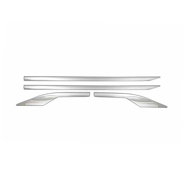 2018-2022 Toyota C-HR Side Door Molding Trim Skirt Garnish Stainless Steel Silver 4Pcs