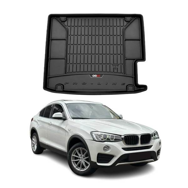 2015-2018 BMW X4 F26 Premium Cargo Liner Trunk Mat All Weather Heavy Duty Black