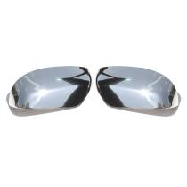 2010-2013 Lexus GX 460 Side Mirror Cover Caps Stainless Steel Silver 2 Pcs