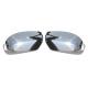 2010-2013 Lexus GX 460 Side Mirror Cover Caps Stainless Steel Silver 2 Pcs