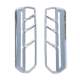 2015-2020 Ford Transit 250 Rear Brake Stop Light Frame Trim Silver 2 Pcs