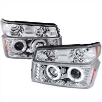 2004-2012 Chevy Colorado/GMC Canyon Headlights Corner Signal Lights Chrome