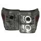 2011-2016 F-250 F-350 F-450 F-550 Dual Halo Headlights LED Signal Smoke