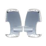 2015-2025 Ford Transit Side Mirror Cover Caps Stainless Steel Chrome Silver 2 Pcs