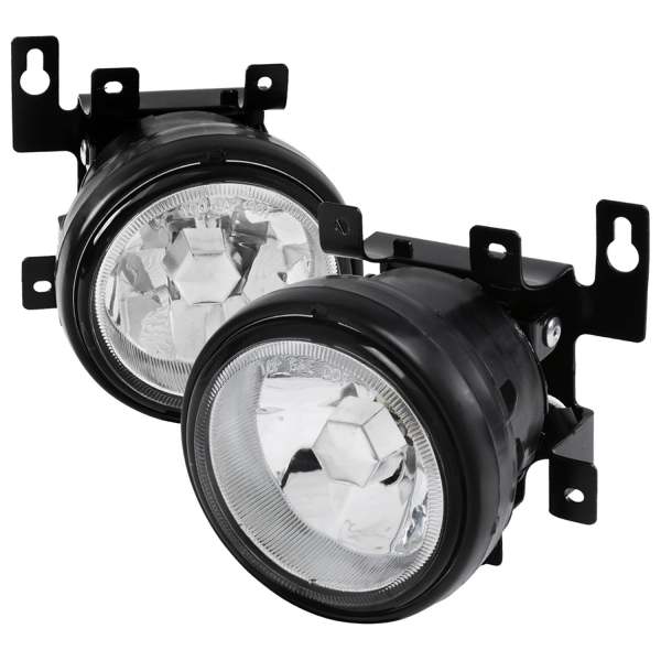 2003-2008 Honda Element 12V/55W H3 Fog Lights Kit Chrome Housing/Clear Lens