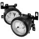 2003-2008 Honda Element 12V/55W H3 Fog Lights Kit Chrome Housing/Clear Lens