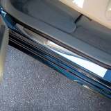 1999-2002 Chevrolet Silverado Stainless Door Sill Trim 2Pc