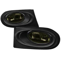 2002-2004 Acura RSX H11 Fog Lights Kit Chrome Housing/Smoke Lens