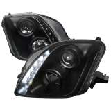 1997-2001 Honda Prelude Projector Headlights SMD LED Light Strip Matt Black