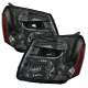 2005-2009 Chevy Equinox Factory Headlights w/Amber Reflector Chrome/Smoke