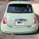 2012-2016 Fiat 500 Rear Bumper Guard Stainless Steel Glossy