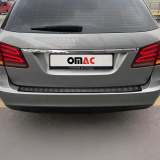 2011-2013 Mercedes E Class S212 Wagon Rear Bumper Guard Stainless Steel Dark Brushed