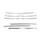 2019-2025 Mercedes Sprinter W907 910 Front Grill Trim Window Frame Trim Set Stainless Steel