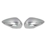 2011-2019 Ford Fiesta / B-Max Side Mirror Cover Caps Chrome Stainless Steel Silver 2Pcs