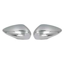 2011-2019 Ford Fiesta / B-Max Side Mirror Cover Caps Chrome Stainless Steel Silver 2Pcs