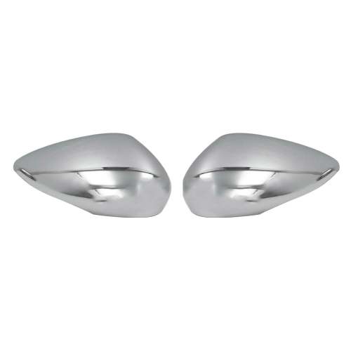 2011-2019 Ford Fiesta / B-Max Side Mirror Cover Caps Chrome Stainless Steel Silver 2Pcs