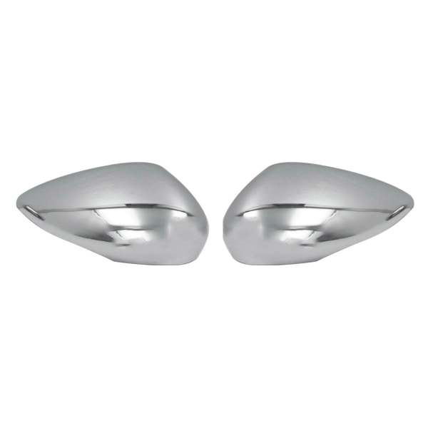 2011-2019 Ford Fiesta / B-Max Side Mirror Cover Caps Chrome Stainless Steel Silver 2Pcs