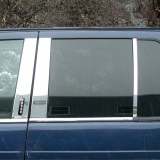 2002-2010 Ford Explorer Stainless Steel Pillar Trim 6Pc Keyless entry