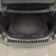 2017-2023 BMW 5 Series G30 Sedan Rear Bumper Sill Cover Stainless Steel Carbon Foiled