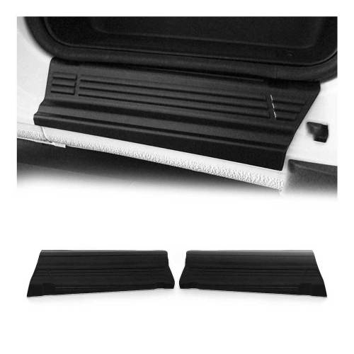 2014-2025 RAM ProMaster Door Sill Scuff Plate Scratch Protector Black 2 Pcs