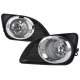 2010-2011 Toyota Camry LE/XLE/Base H11 Fog Lights Kit Chrome/Clear Lens