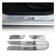 2018-2025 Volvo XC60 Door Sill Scuff Plate Scratch Protector Sport Stainless Steel 4x