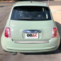 2012-2016 Fiat 500 Rear Bumper Guard Stainless Steel Brushed
