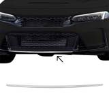 2022-2025 Honda Civic Front Bumper Grill Trim Molding Silver 1Pc Stainless Steel