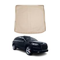 2007-2015 Audi Q7 Cargo Liner Trunk Mat All Weather Beige