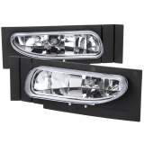 1994-1998 Ford Mustang V6 899 Fog Lights Kit Chrome Housing/Clear Lens