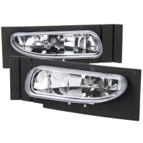 1994-1998 Ford Mustang V6 899 Fog Lights Kit Chrome Housing/Clear Lens