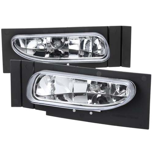 1994-1998 Ford Mustang V6 899 Fog Lights Kit Chrome Housing/Clear Lens