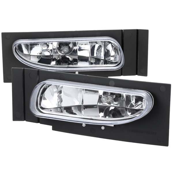 1994-1998 Ford Mustang V6 899 Fog Lights Kit Chrome Housing/Clear Lens