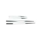 2016-2023 Fiat 500X Side Door Molding Trim Skirt Garnish Stainless Steel Silver 4 Pcs