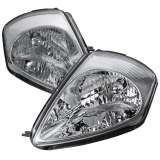 2000-2005 Mitsubishi Eclipse Factory Style Crystal Headlights Chrome/Clear