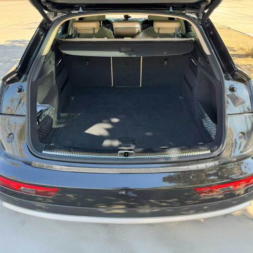 2018-2025 Audi Q5 SQ5 Rear Bumper Sill Cover Protector Guard Stainless Steel