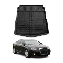 2005-2011 Audi A6 S6 Sedan Cargo Liner Trunk Mat All Weather Black
