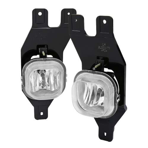 1999-2004 Ford F-250/F-350/Excursion H10 Fog Lights Chrome/Clear Lens