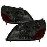2003-2005 Honda Pilot Factory Style Headlight Chrome Housing/Smoke Lens