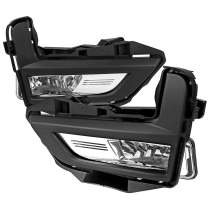 2017-2018 Nissan Rogue H8 Fog Lights Kit Chrome Housing/Clear Lens