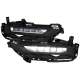 2016-2017 Honda Accord Coupe LED Fog Lights Kit Chrome Housing/Clear Lens