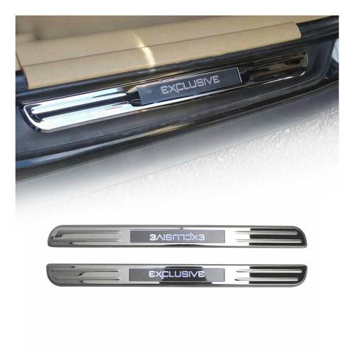 2015-2022 RAM ProMaster City Door Sill Scuff Plate Scratch Exclusive Exclusive Stainless Steel 2Pcs