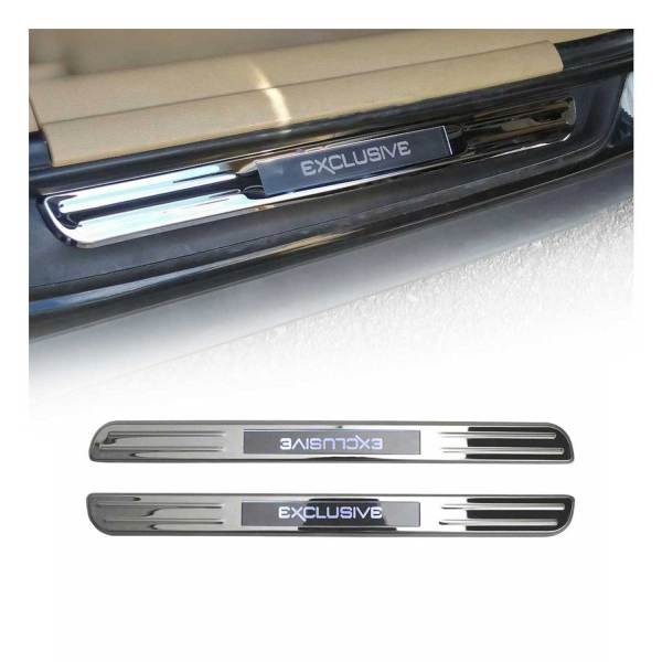 2015-2022 RAM ProMaster City Door Sill Scuff Plate Scratch Exclusive Exclusive Stainless Steel 2Pcs