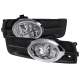 2011-2014 Chevrolet Cruze H8 Fog Lights Kit Chrome Housing/Clear Lens