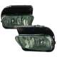 2002-2007 Chevy Silverado/Avalanche H10 Fog Lights Chrome Housing/Smoke Lens