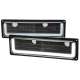 1988-1998 Chevy C10 GMC C/K LED Strip Bumper Corner Signal Lights Matt Black