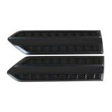 2017-2022 Kia Sportage Side Door Molding Trim Skirt Garnish ABS Black 2Pcs