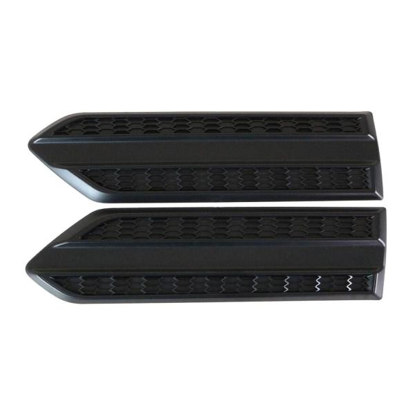 2017-2022 Kia Sportage Side Door Molding Trim Skirt Garnish ABS Black 2Pcs