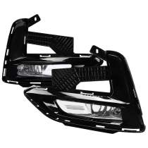 2020-2021 Nissan Sentra H8 Fog Lights Kit Chrome Housing/ Clear Lens