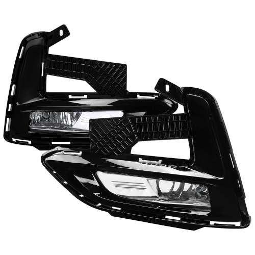 2020-2021 Nissan Sentra H8 Fog Lights Kit Chrome Housing/ Clear Lens